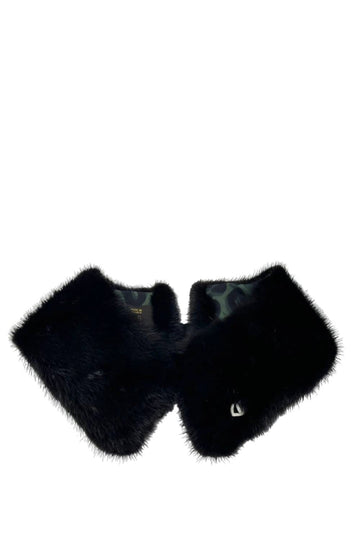 Mink Collar In Black
