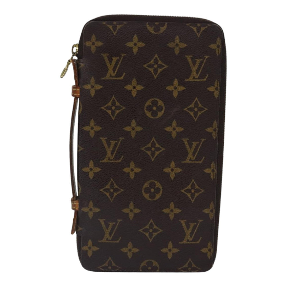 Louis Vuitton Porte Documents Voyage  Canvas Clutch Bag