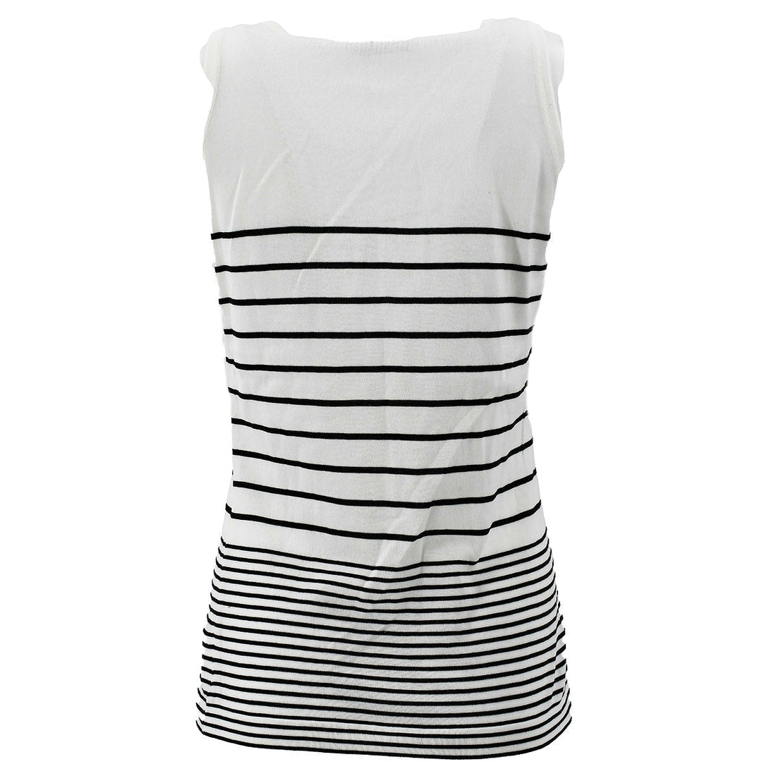 Chanel CC striped cotton top #42