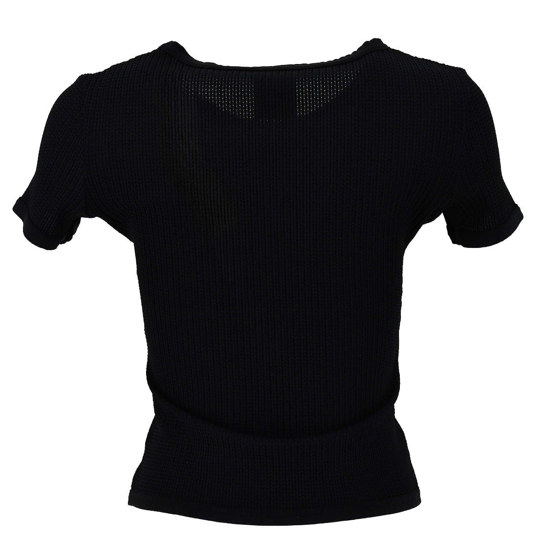 Chanel 1998 cruise logo-embroidered knitted top #40