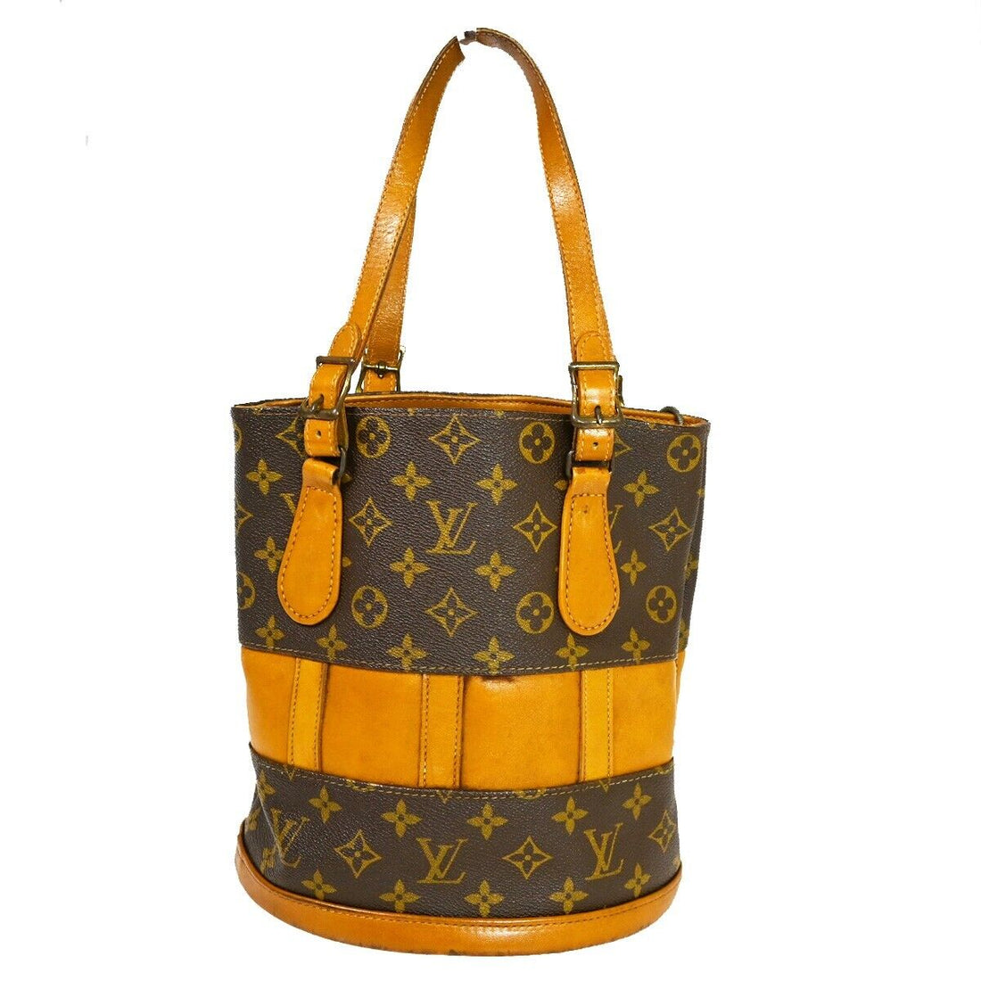 Louis Vuitton Bucket Pm  Canvas Tote Bag