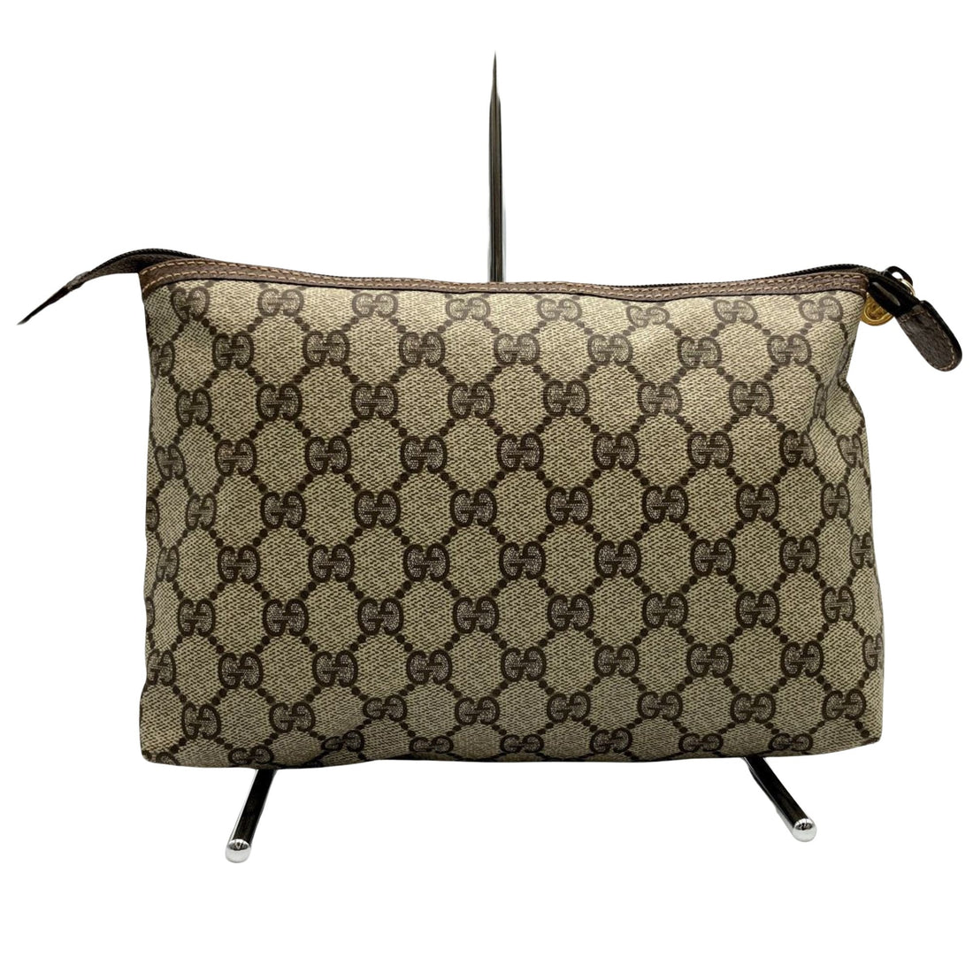 Gucci Gg Supreme  Canvas Clutch Bag ()