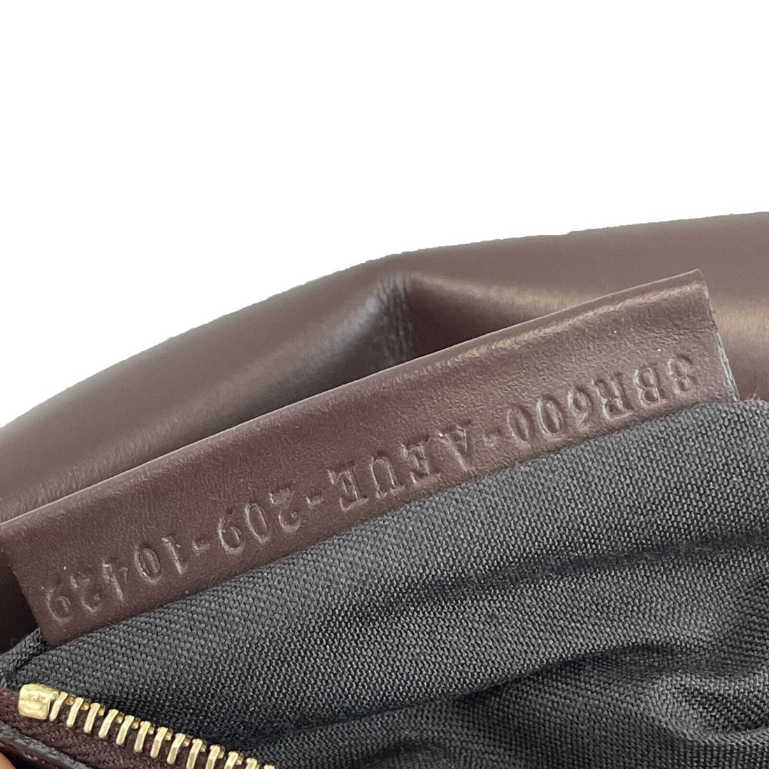 FENDI Leather Large Shearling Baguette NM Brown Pink Crossbody NEW
