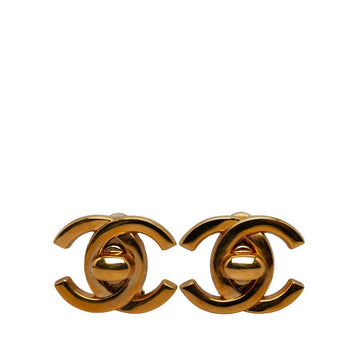 Top Quality Chanel  Cocomark Turn-Rock Earring Gold Make-up  Chanel