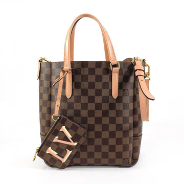Louis Vuitton Belmont  Canvas Handbag