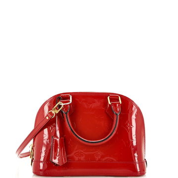 Alma Handbag Monogram Vernis BB