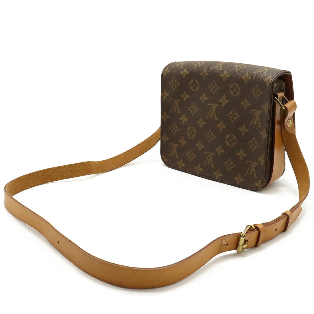 Louis Vuitton Cartouchière  Canvas Shoulder Bag