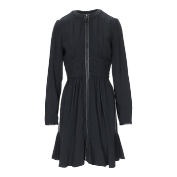 Louis Vuitton Black Zippered Dress - '10s