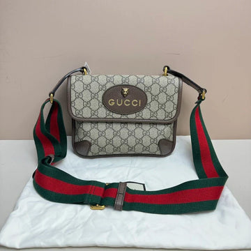 GUCCI - NEO  Handbag - Cloth Grey B18-10