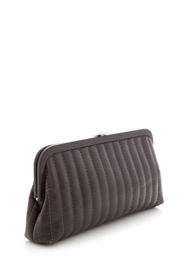 Top Quality Chanel  Brown Clutch