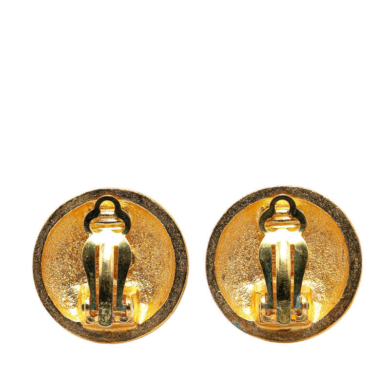 Chanel  Matelasse Coco Mark Earrings