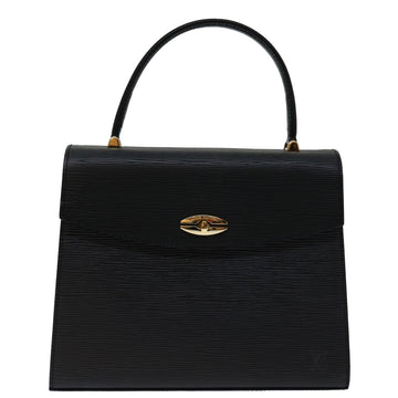 Louis Vuitton Malesherbes  Leather Handbag