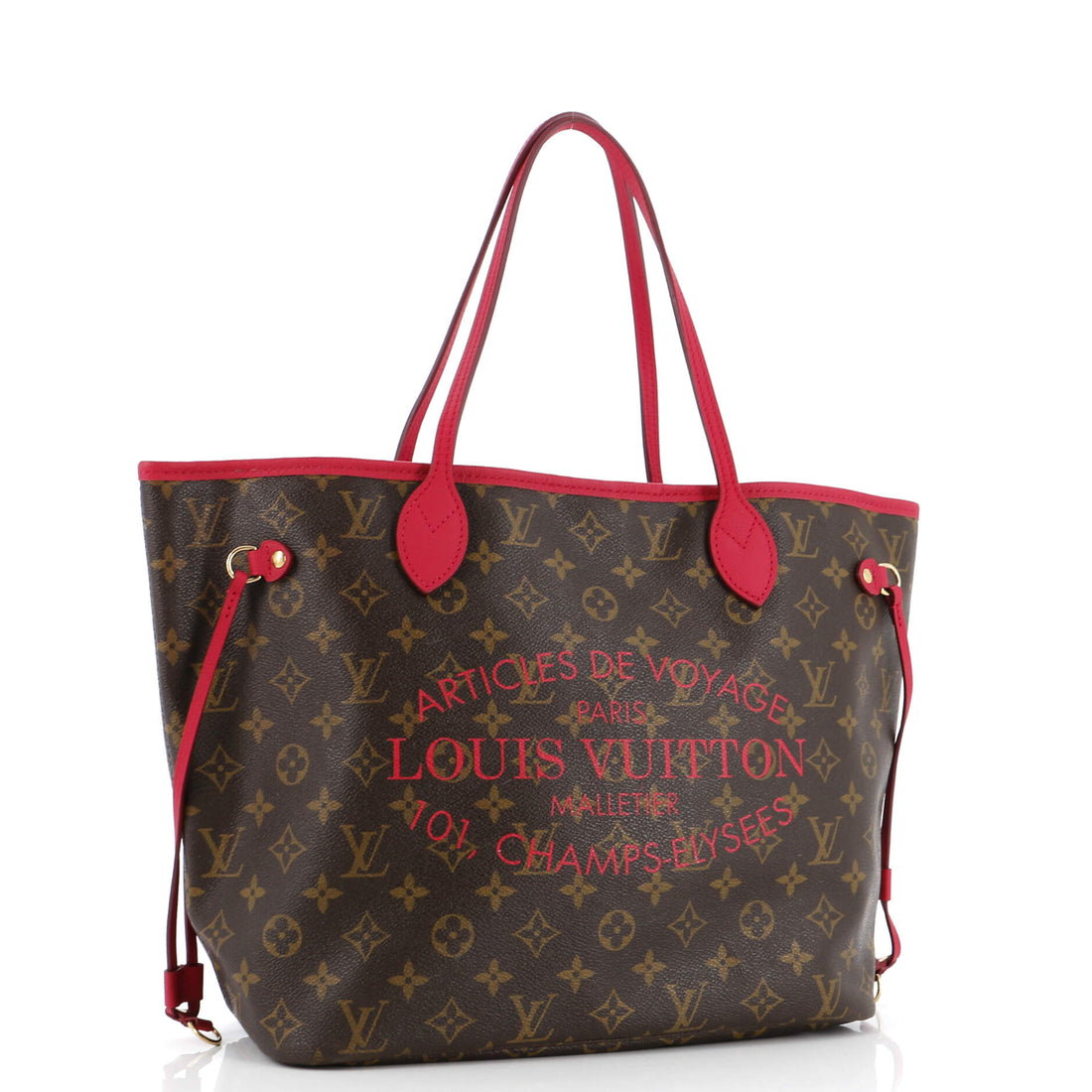 Neverfull Tote Limited Edition Ikat Monogram Canvas MM