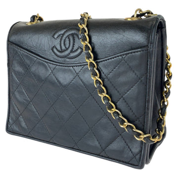 Chanel  Lambskin Single Flap Crossbody Bag