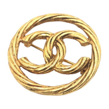 Top Quality Chanel  Gold Metal Brooch