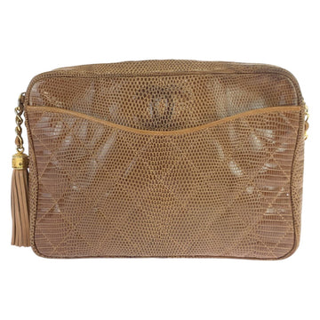 Chanel Lizard Coco no mark Shoulder Bag