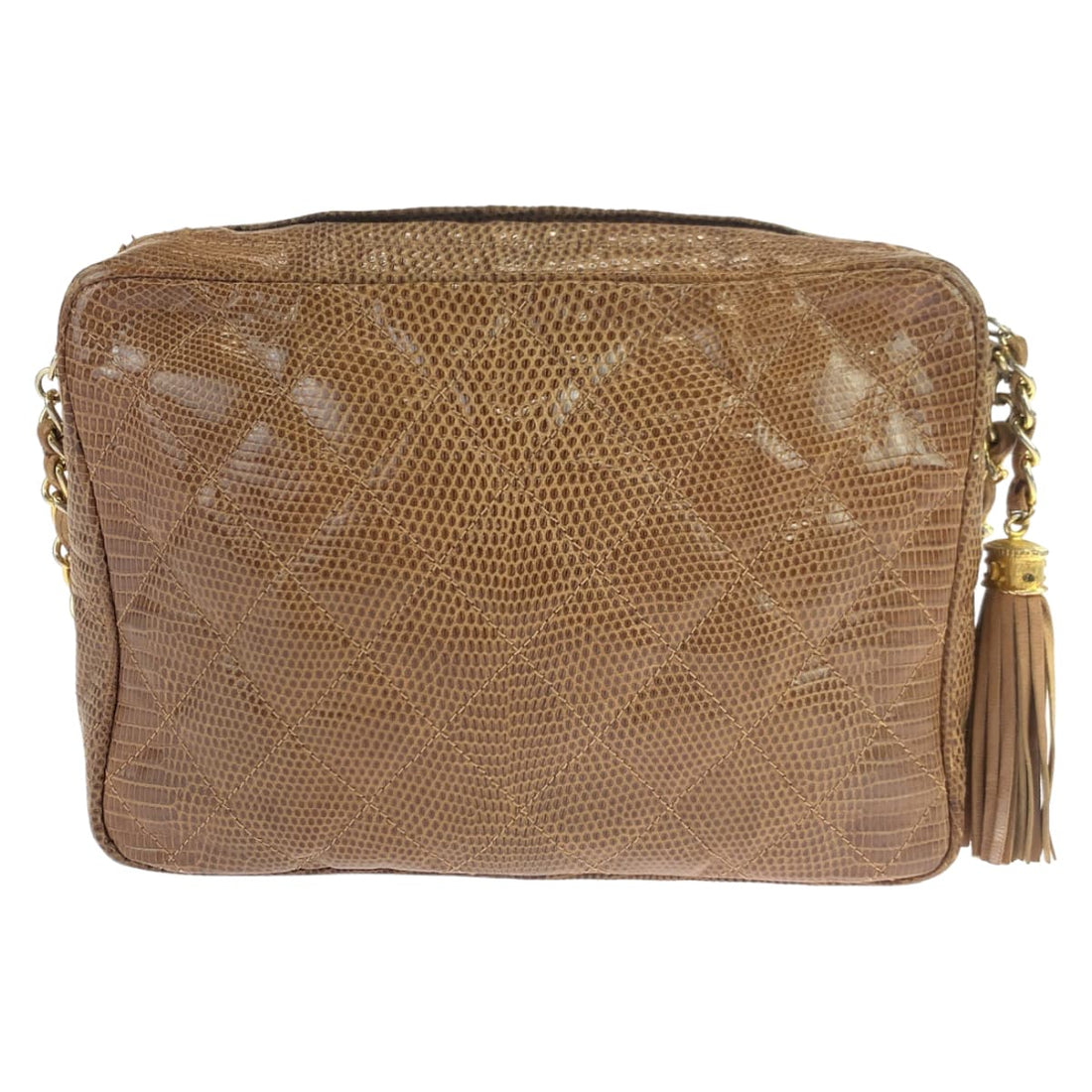 Chanel Lizard Coco no mark Shoulder Bag
