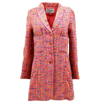 Chanel Single Breasted Jacket Pink #38