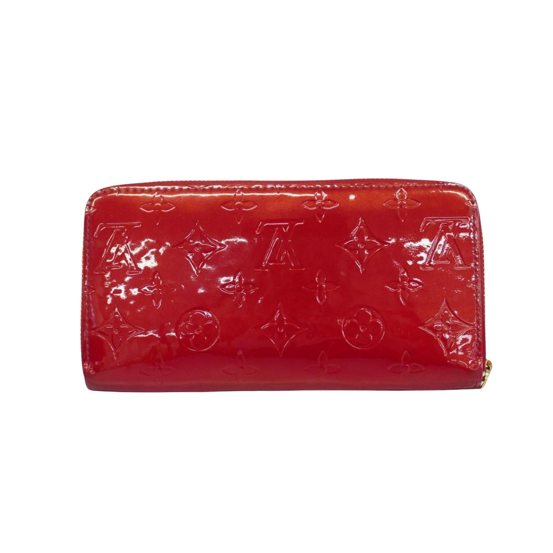 Louis Vuitton Zippy Wallet  Patent Leather Wallet