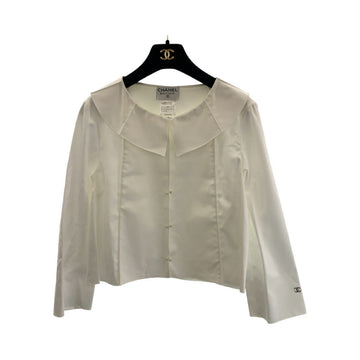 Top Quality Chanel  Coco Mark Cotton Shirt