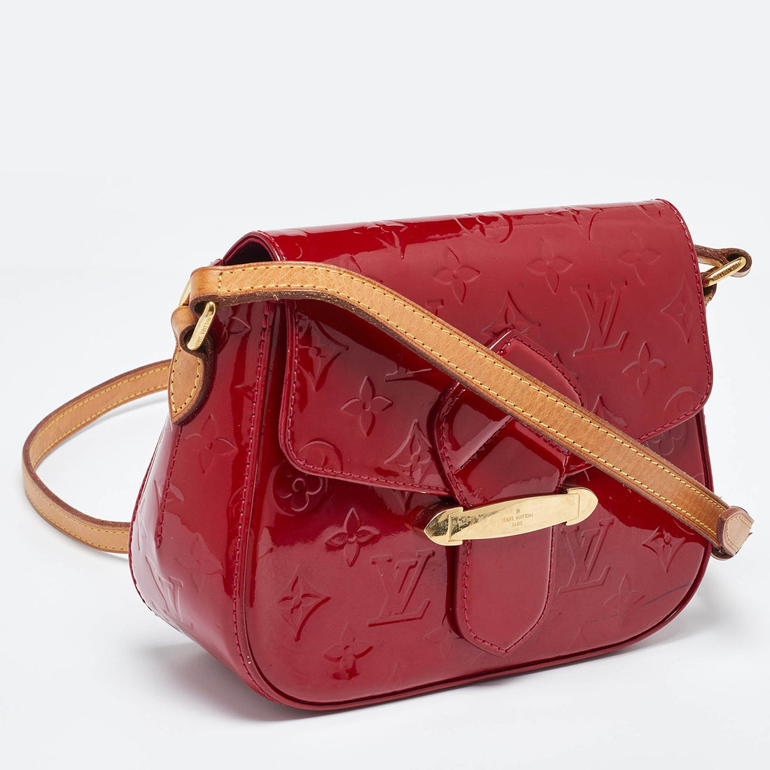 Louis Vuitton Pomme D&rsquo;amour Monogram Vernis Bellflower Gm Bag
