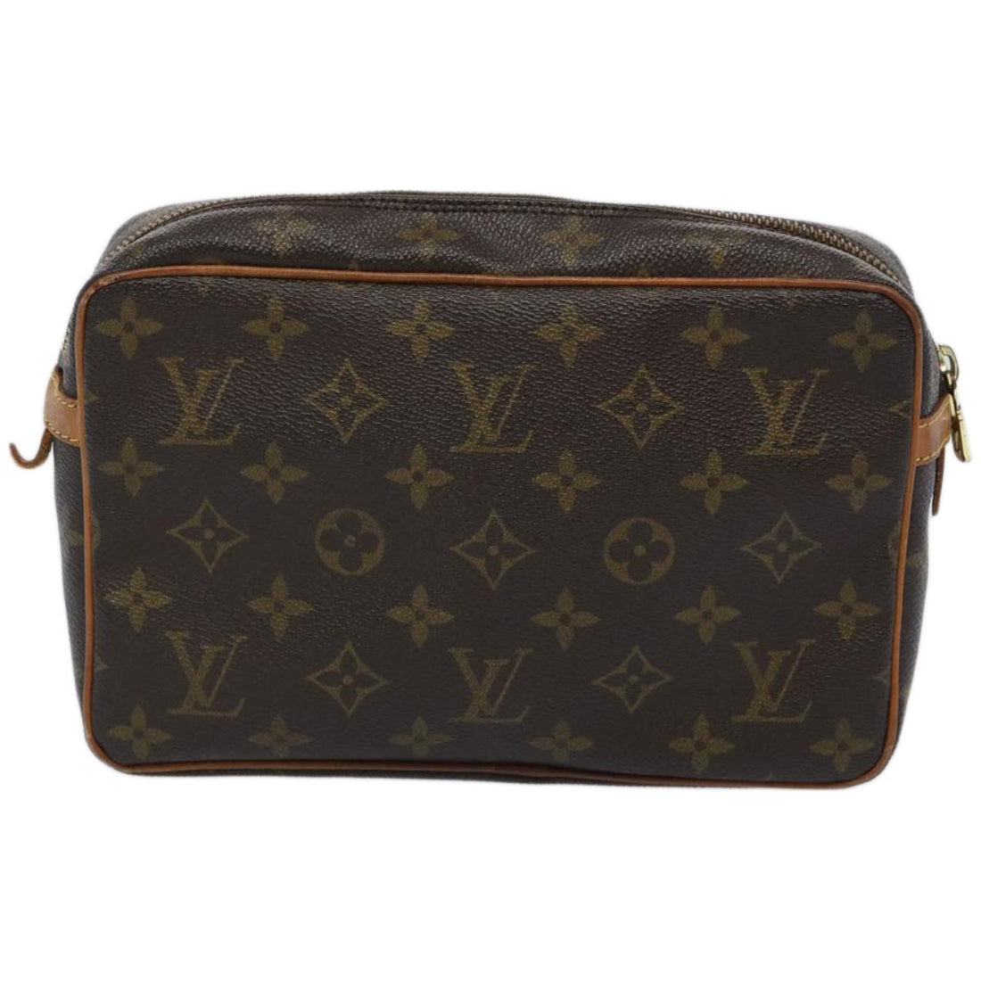 Louis Vuitton Compiegne 23  Canvas Clutch Bag