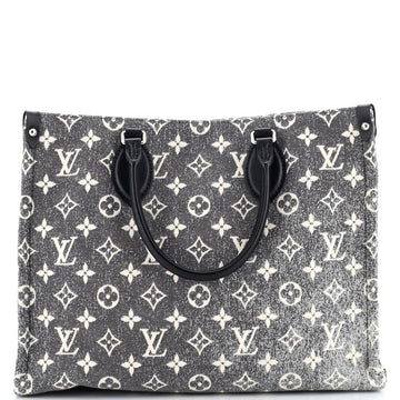 OnTheGo Tote Monogram Jacquard Denim MM