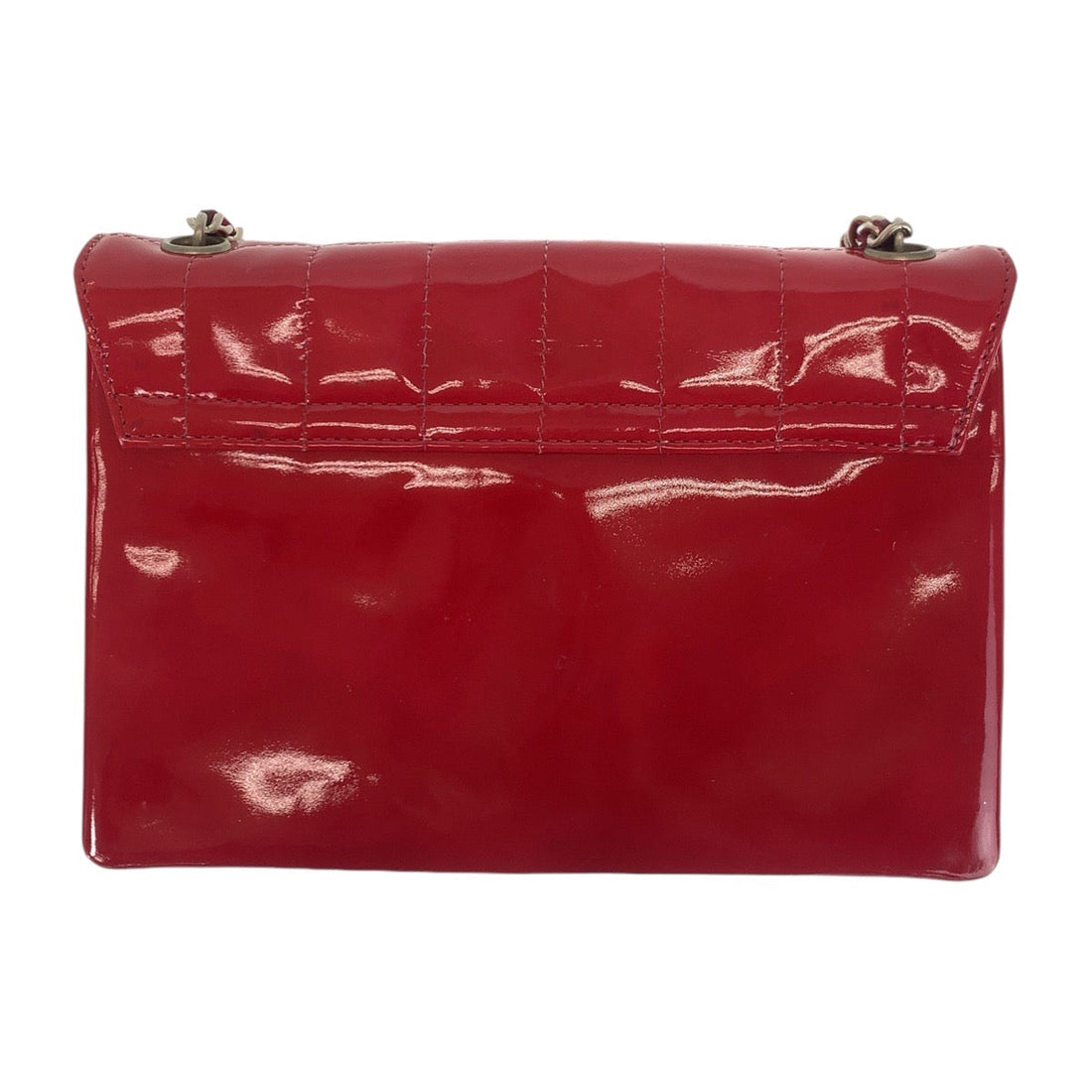 Top Quality Chanel  Chocolate Bar Patent Leather Handbag