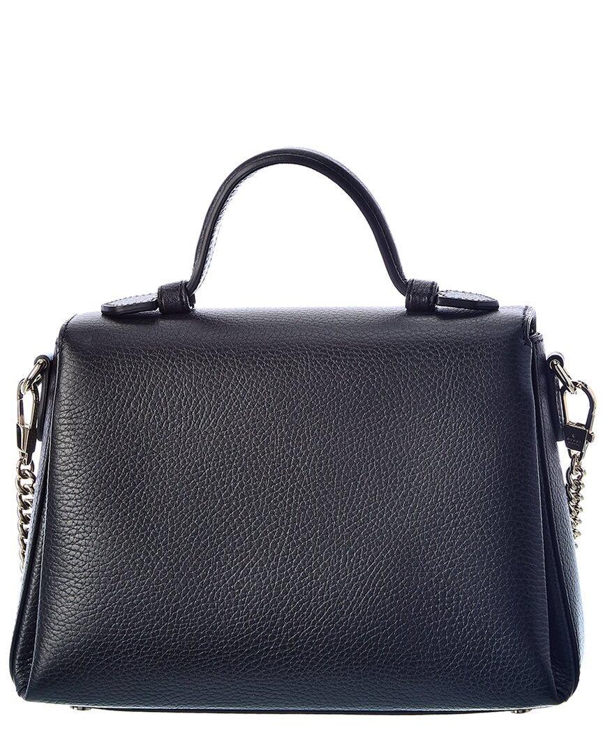 Gucci Logo Leather Shoulder Bag
