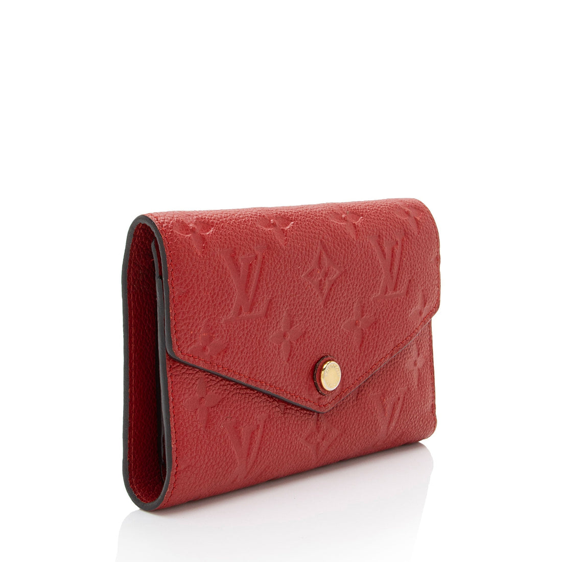 Louis Vuitton Monogram Empreinte Compact Curie Wallet