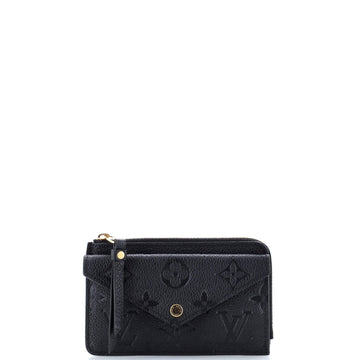 Recto Verso Card Holder Monogram Empreinte Leather