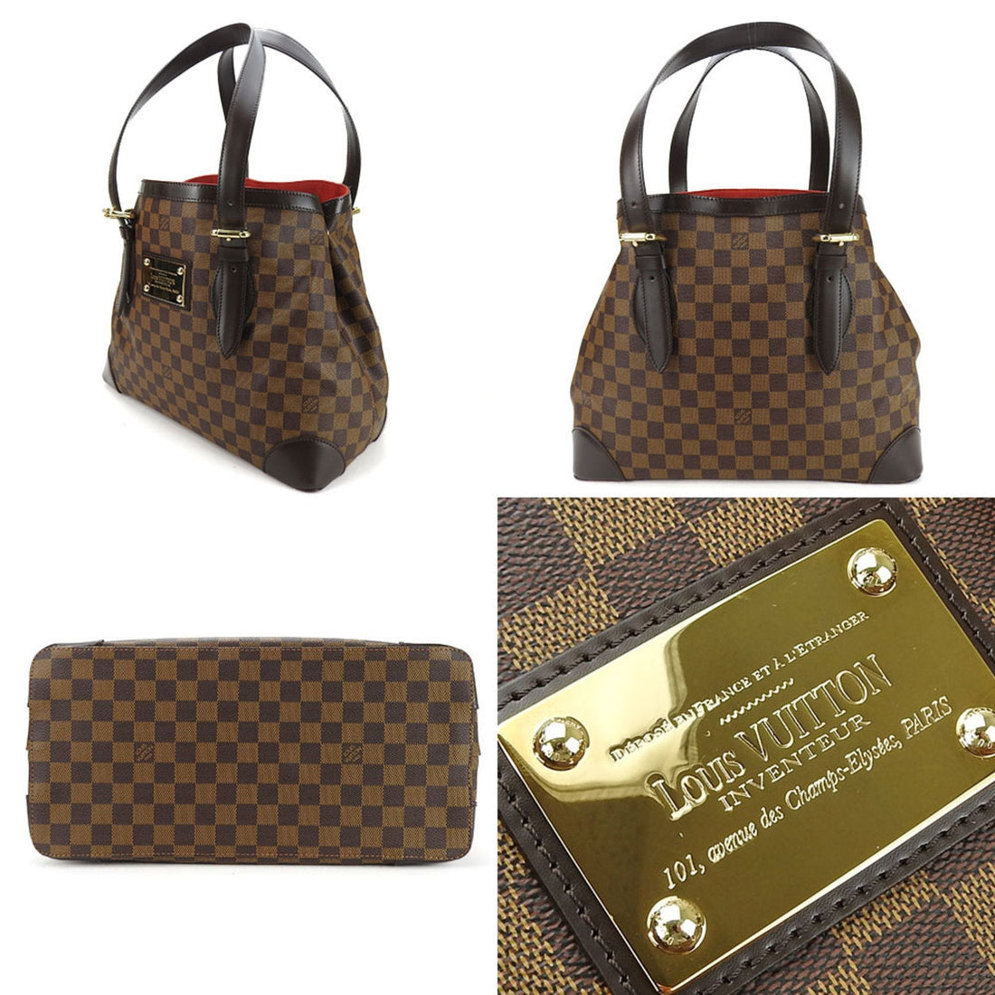 Louis Vuitton Hampstead  Canvas Tote Bag