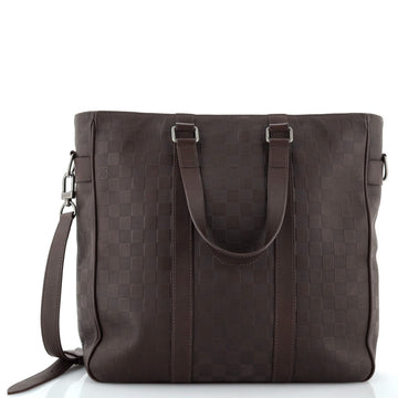 Tadao Handbag Damier Infini Leather MM