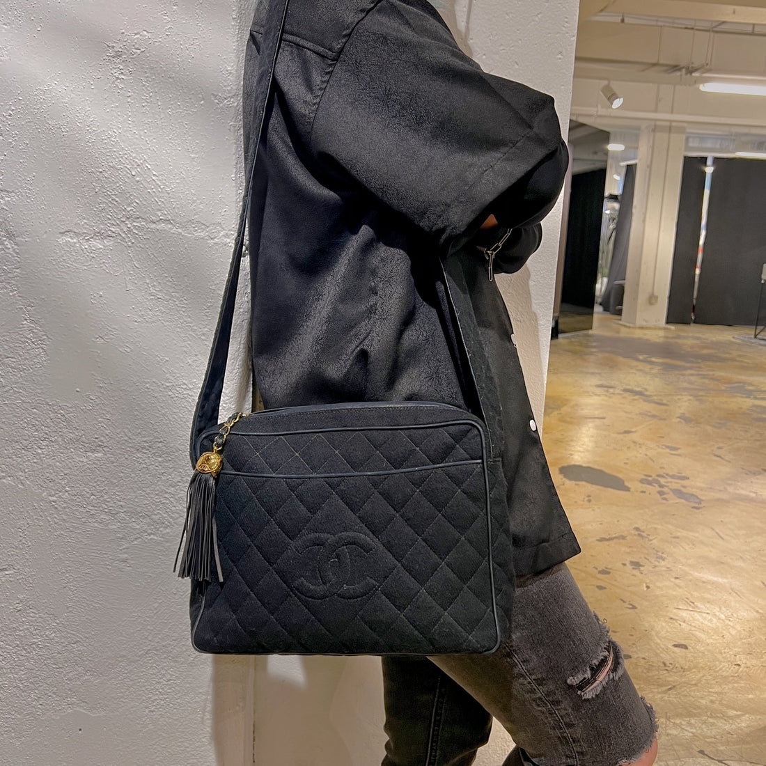 Chanel  Golden Ball Crossbody Bag