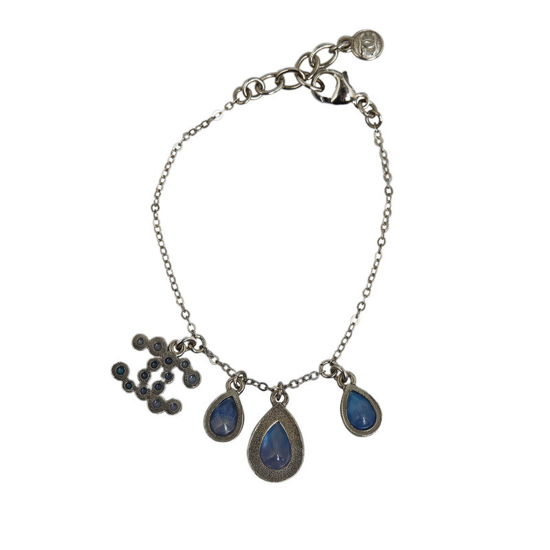 Chanel Cocono mark Drop Color Stone Armband Metal  Chanel