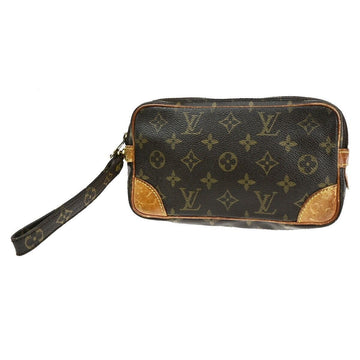 Louis Vuitton Marly Dragonne  Canvas Clutch Bag