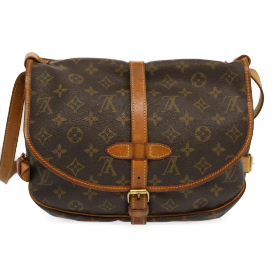 Louis Vuitton Saumur  Canvas Shoulder Bag