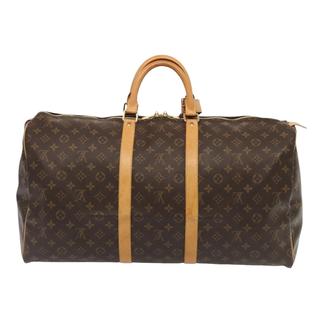 Louis Vuitton Keepall 55  Canvas Travel Bag