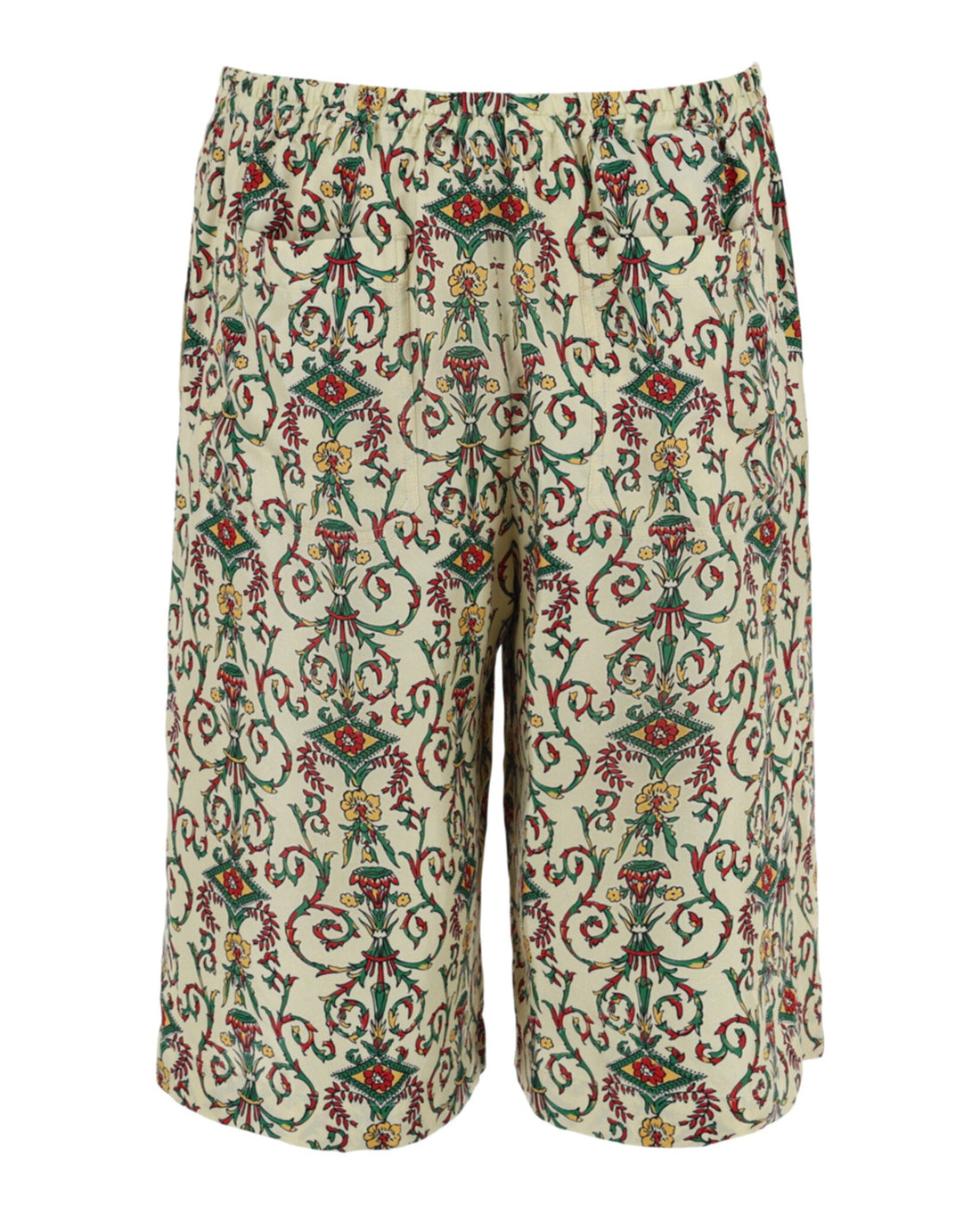 Gucci Printed Silk Shorts