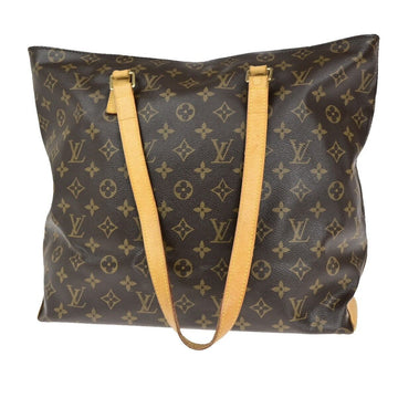 Louis Vuitton Cabas Mezzo  Canvas Tote Bag