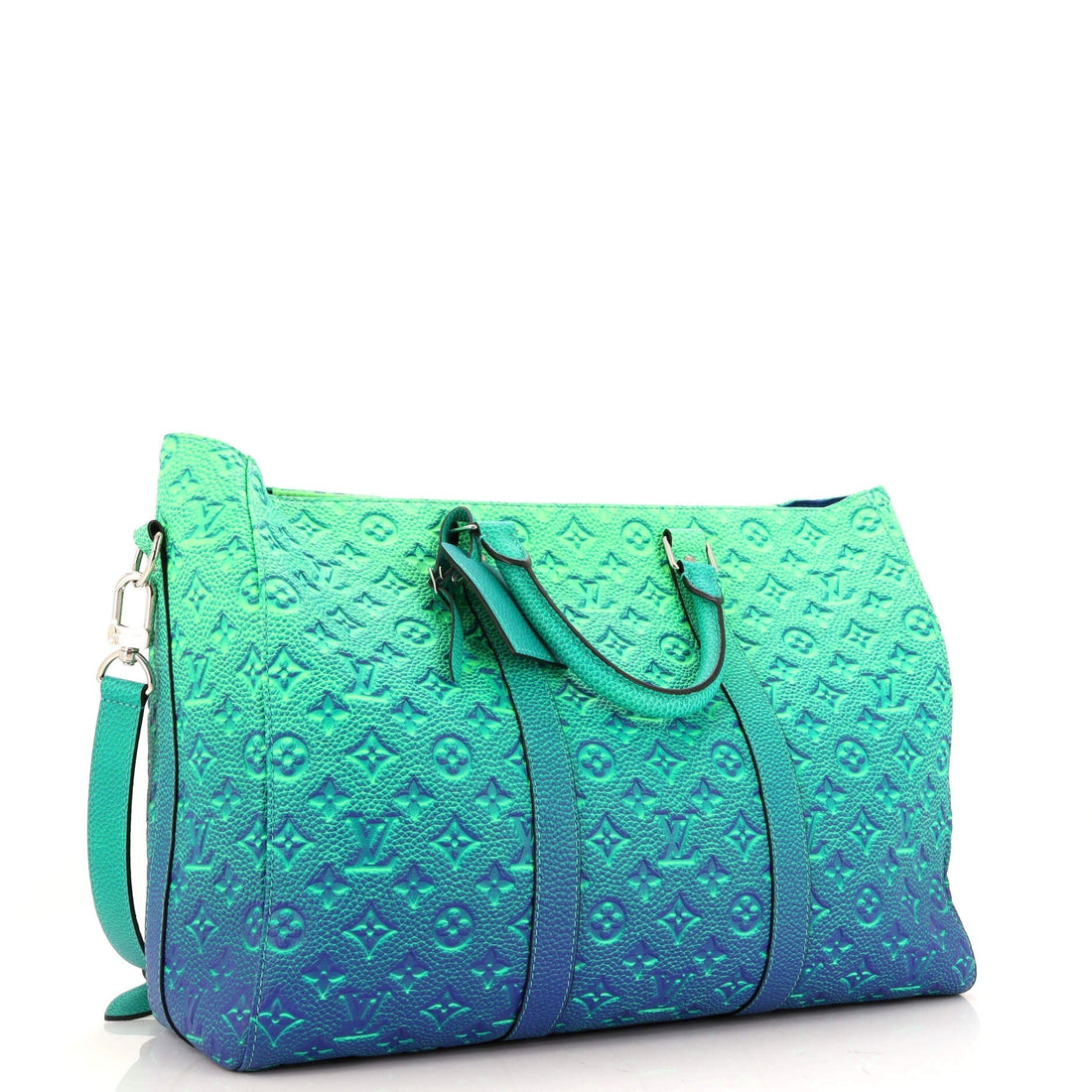 Keepall Tote Limited Edition Illusion Monogram Taurillon Leather
