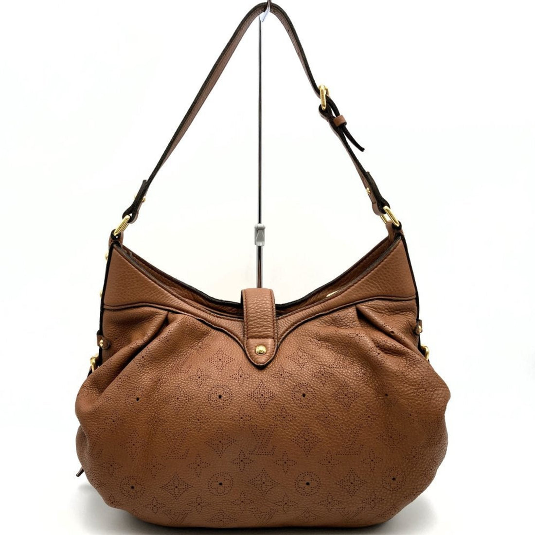 Louis Vuitton  Mahina Leather Monogram Shoulder Bag