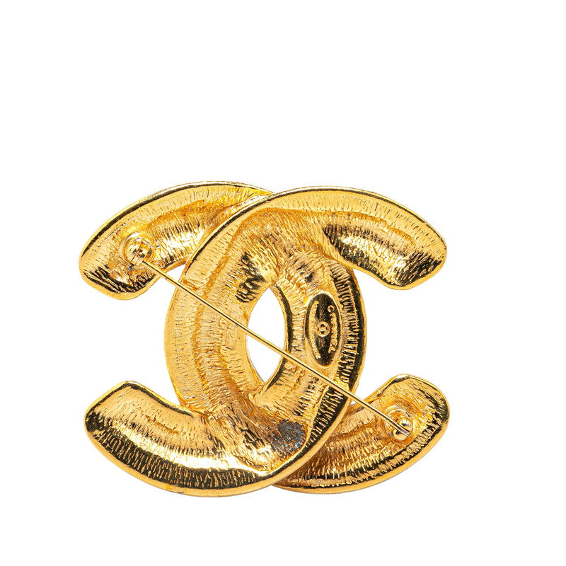 Top Quality Chanel  Coco Mark Brooch Gold Plated
