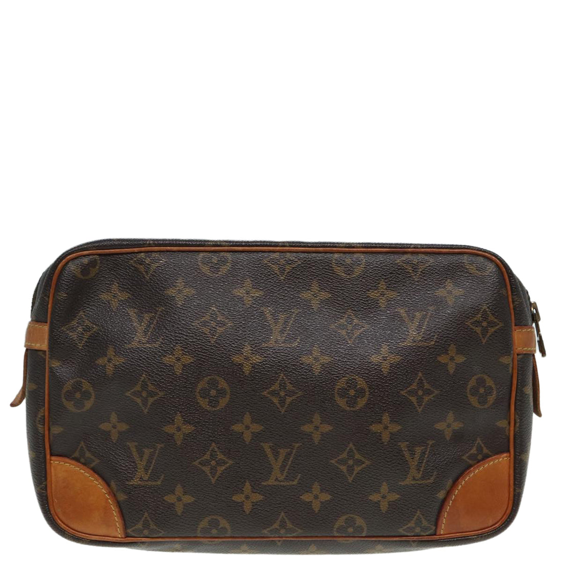 Louis Vuitton Compiegne 28  Canvas Clutch Bag
