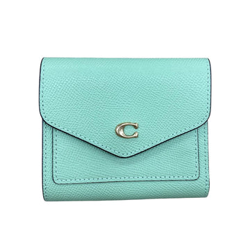 Wallet Designer By Coach In Green, Size:Small