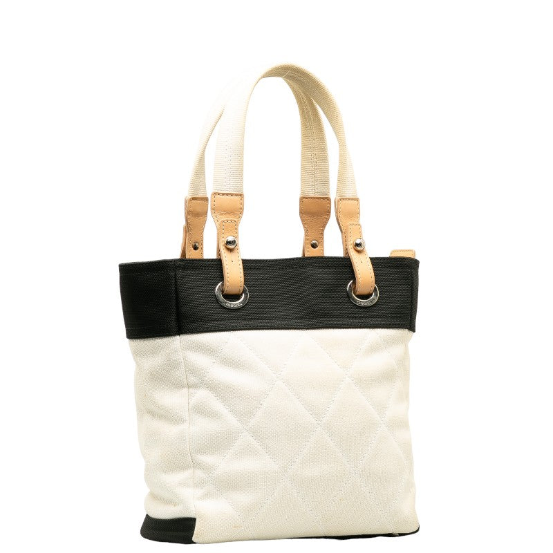 Chanel MATRASES PARIBIARITZ  BAG HANDBACK BLACK WHITE LINKS  Chanel LADY CHANEL