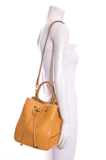 Mulberry HAMPSTEAD Mustard Bucket Bag