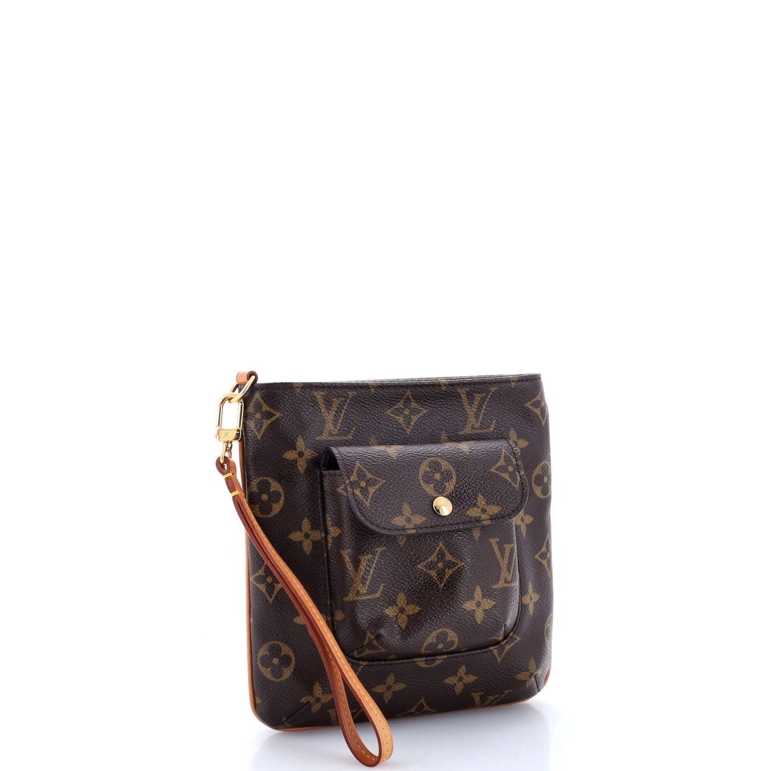 Partition Wristlet Clutch Monogram Canvas