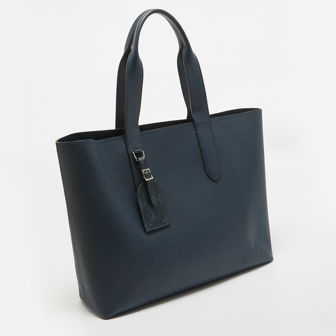 Louis Vuitton Marine Taurillon Leather Cabas Voyage Bag