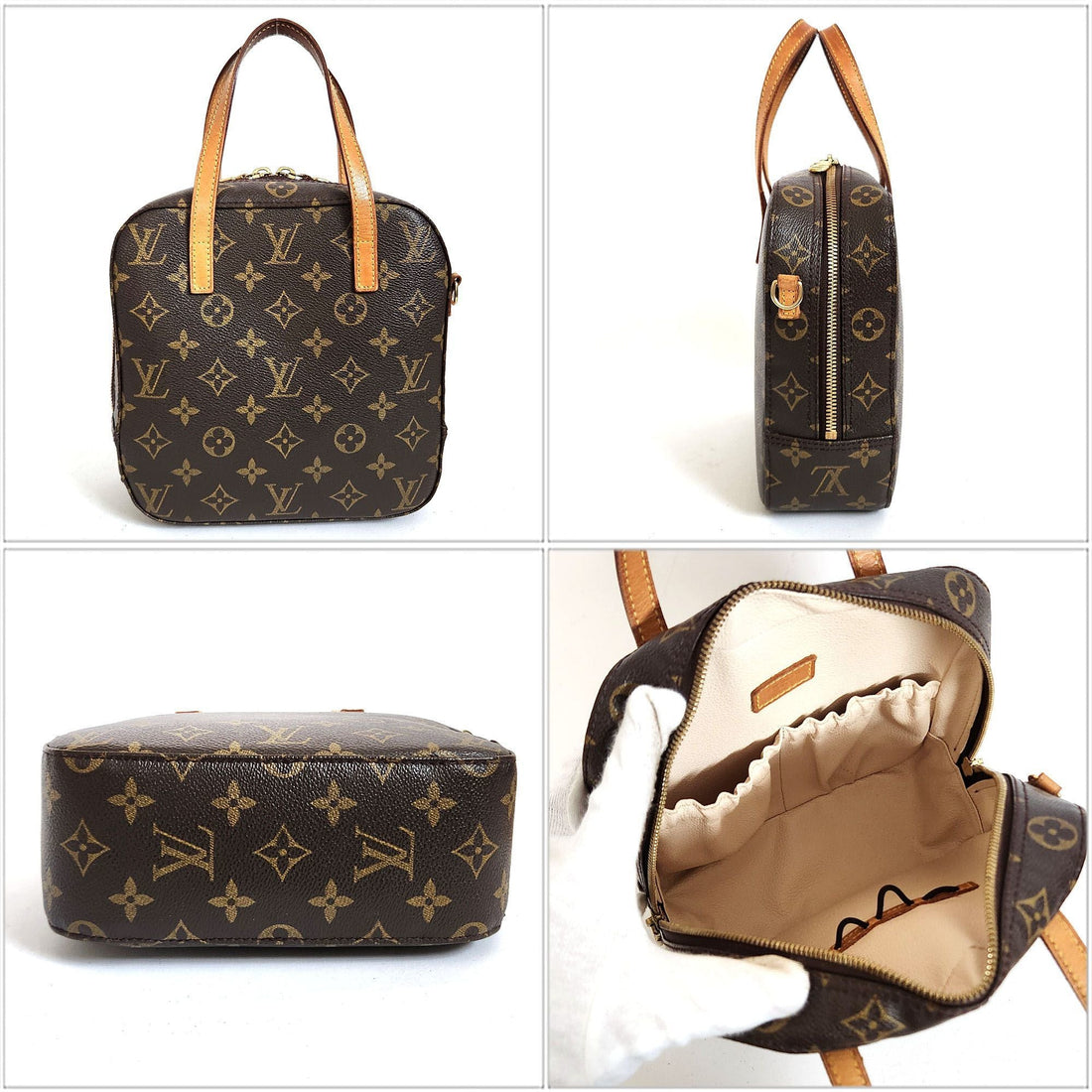 Louis Vuitton  Monogram Handbag Shoulder Bag
